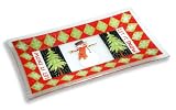Peggy Karr 14-Inch Glass Let it Snow Tray