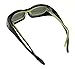 LensCovers Sunglasses - Wear Over Prescription Glasses. Size Small with Polarization.