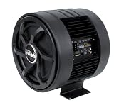 Boss Audio BASS1000 12-Inch Amplified Subwoofer with Passive Radiator (Single, Black)