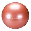 Natural Fitness Professional Burst-Resistant Exercise Ball - Red Rock (65cm)