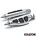 Krator® Stiletto Motorcycle Foot Pegs Footrests Left+Right For Honda Fury 2009-2013 Rear