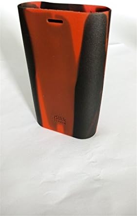 100% Authentic ISmoka Eleaf iStick 100W TC Protective Soft Silicone Gel Skin Sleeve Wrap Case Cover Fits iStick TC 100W mod (Black-Red)