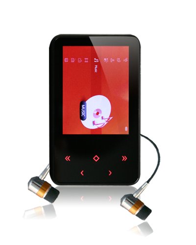 Latte Neon 4 GB Video MP3 Player (Black)