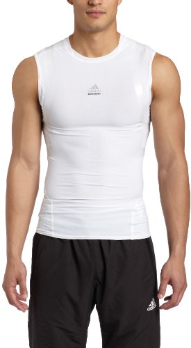 adidas Men's Techfit Powerweb Sleeveless Tee