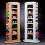 Oak Kiosk - Item # 5114 - Vangaurd series SLIM rac system - Physical Therapy / Exercise Equipment Item# 5114MN