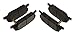 Crown Automotive 68289634AA Crown Brake Pad Set