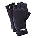 FLOSO® Mens Thermal Fingerless Gloves (3M 40g) (One Size Fits All) (Black)