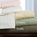 530TC Cotton Silk Pinstripes Sheet Set