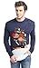 Daisysboutique Men's Holiday Reindeer Snowman Santa Snowflakes Sweater (Medium, Skiing)