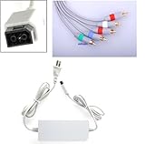 Nintendo Wii AC Wall Adapter Power Supply Charger + AV Audio Video Componen ....