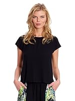Blueberry Camiseta Manga Corta Betty (Negro)