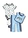 Babygear Baby-Boys Infant 4 Pack Everyday Sports Champ Set, Blue, 3-6 Months