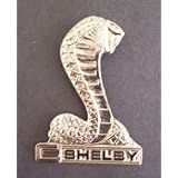 Shelby Cobra 1 1/2" Snake Pin- Silver