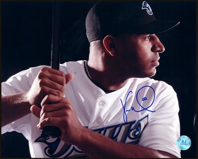 Vernon Wells Toronto Blue Jays Autographed/Hand Signed 8X10 Photo