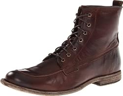 FRYE Men s Phillip Work Boot Dark Brown 10 M US