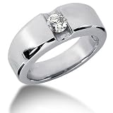 41%2BbiLMHHbL. SL160  Mens Diamond Ring 0.50 Carat Diamond,14k gold
