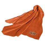 Oklahoma State Cowboys NCAA Fleece Throw Blanket by Logo Chair