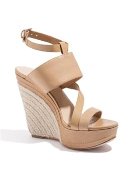 guess nude wedges