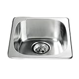 Buy 13Inch Undermount Stainless Steel Kitchen Sink with water drain,dispenser (Square) by LITB