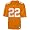 adidas Tennessee Volunteers #22 Orange Replica Football Jersey