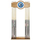 Dallas Mavericks NBA Billiard Cue Rack with Mirror
