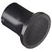 DimcoGray Black Thermoplastic Push-Pull Knob Female, Brass Insert: 10-32" Thread x 5/16" Depth, 3/4" Diameter x 3/4" Height x 1/2" Hub Dia x 21/32 Hub Length (Pack of 10)