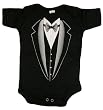 Tuxedo - Silly Baby Bodysuit, Black