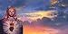 AIRBRUSHED LICENSE PLATES - JESUS - CLOUDS License Plate - #1739