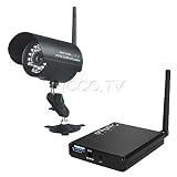 ZTV DIY Weather Proof Day/Night Wireless Security CCTV System 26 IR Lights Sharp CCD