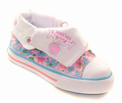 LEVI'S Girls HORSE High/Low Shoe Pink Canv