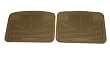 2005-2007 Chrysler 300 300C Beige 2 PC Rear All Weather Floor Mats