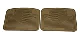 IMAGE OF 1980-1998 Lincoln Mark VIII Beige 2 PC Rear All Weather Floor Mats Floor Mats All Weather