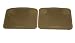 2005-2007 Infiniti Qx56 Beige 2 Pc Rear All Weather Floor Mats