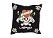 Ed Hardy 5244-26003 Kuschelkissen 40/40 cm, schwarz