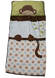Lambs & Ivy Brown Monkey Nap Mat