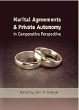Marital agreements and private autonomy in comparative perspective
