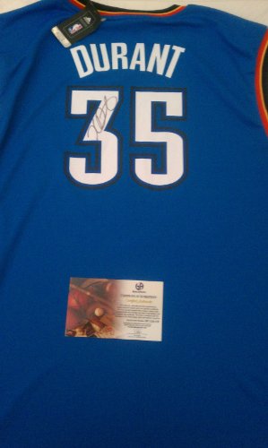 Kevin Durant Signed Oklahoma City Thunder Jersey