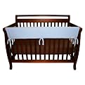 51" Fleece Front Rail Cover for Convertible Cribs - Blue