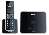 Philips VoIP 8551 DECT-Festnetz & VoIP Telefon (Mobilteil, Ladeschale und Basisstation inkl. AB 30 Min - f�r Voice over IP und DECT Telefonie-skypen ohne PC)