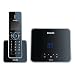 Philips VoIP 8551 DECT-Festnetz & VoIP Telefon (Mobilteil, Ladeschale und Basisstation inkl. AB 30 Min - f�r Voice over IP und DECT Telefonie-skypen ohne PC)