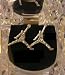 Iced Out Earrings Silver Cubic Zirconia CZ Michael Jordan Jumpman Stud