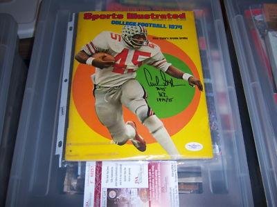 Archie Griffin Ohio State Buckeyes Jsa/coa Signed Sports Illustrated - Autographed College Magazines