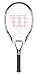 Wilson Tennisracket K Three 115sq besaitet, Unisex, schwarz/silber/weiß