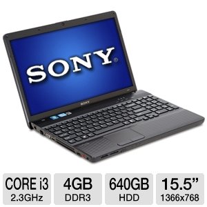 41%2Bc45tP0GL Sony VAIO VPCEH34FX/B 15.5 Inch Laptop (Black)