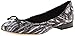 AK Anne Klein Women's Petrica Fabric Ballet Flat