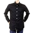 Armani Collezioni black stretch shirt.