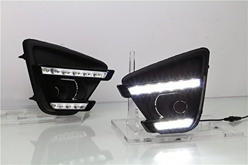 AutoTech LED daytime running lights fog lamp kit for Mazda CX-5 2011-2016 (black)
