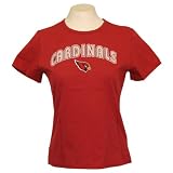 Arizona Cardinals Women's Classic NFL T-Shirt (Red) -Medium
