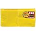 Big Party Pack Beverage Napkin 125-Pack: 5 Sunshine Yellow