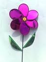 50 cms Metallic Flower Windmill